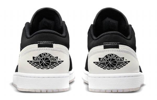 Nike Air Jordan 1 Low Tops Se Retro Basketball Shoes Herre Svarte Hvite
