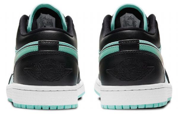 Nike Air Jordan 1 Low Tops Se Retro Basketball Shoes Herre Svarte Turkis