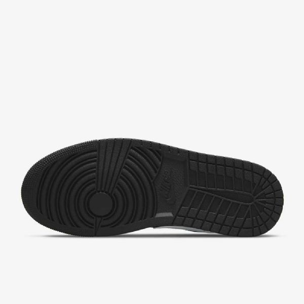Nike Air Jordan 1 Low Tops Se Sko Dame Hvite Svarte