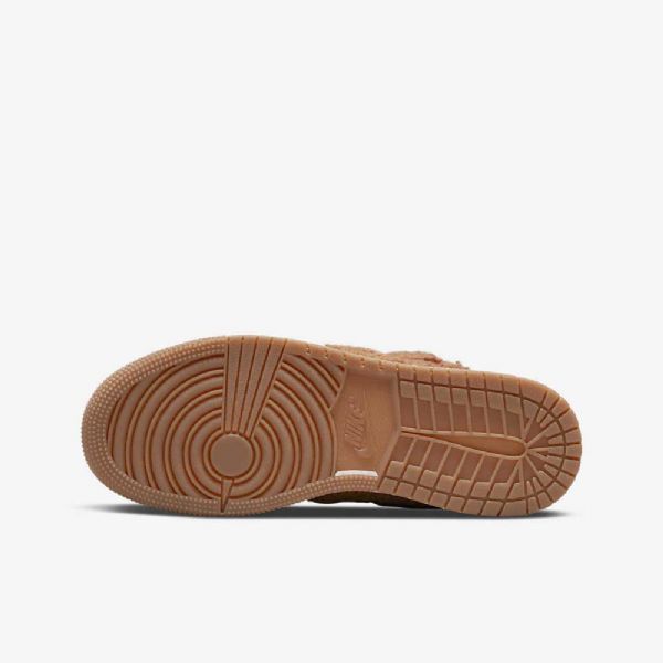 Nike Air Jordan 1 Low Tops Sko Barn Brune Rosa Rød Blå