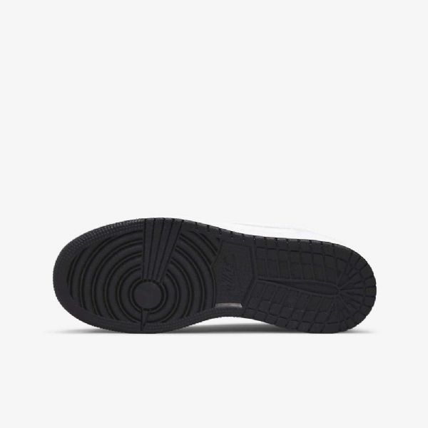 Nike Air Jordan 1 Low Tops Sko Barn Hvite Rød Blå Svarte