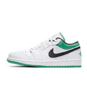 Nike Air Jordan 1 Low Tops Sko Dame Grønn Hvite