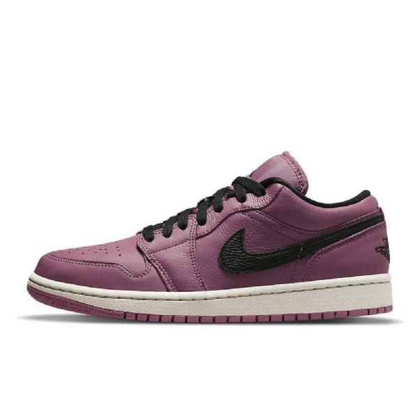 Nike Air Jordan 1 Low Tops Sko Dame Lilla