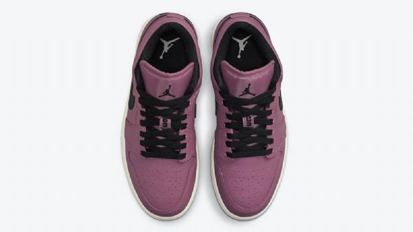 Nike Air Jordan 1 Low Tops Sko Dame Lilla