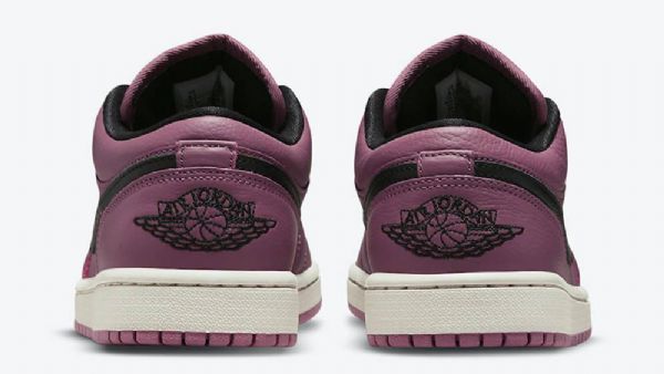 Nike Air Jordan 1 Low Tops Sko Dame Lilla