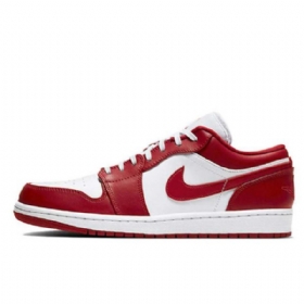Nike Air Jordan 1 Low Tops Sko Dame Rød