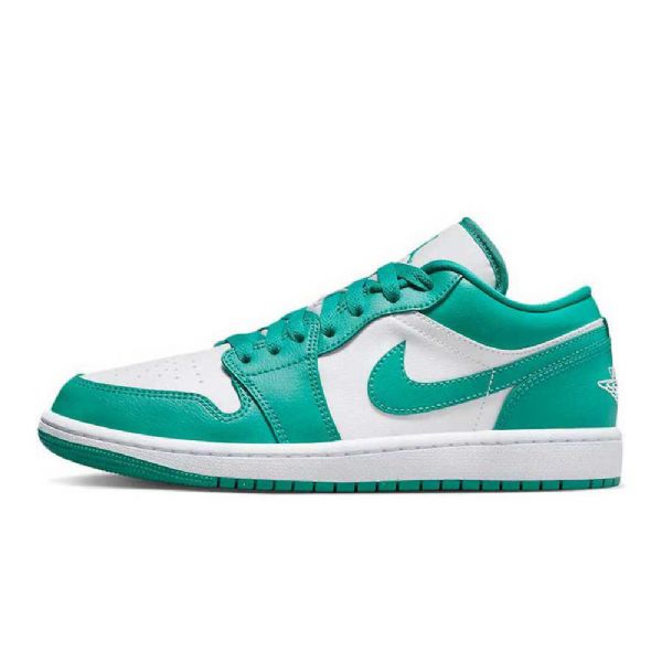Nike Air Jordan 1 Low Tops Sko Dame Turkis
