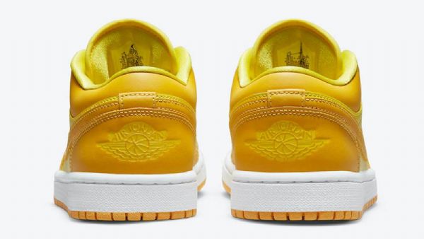 Nike Air Jordan 1 Low Tops Sko Herre Gul