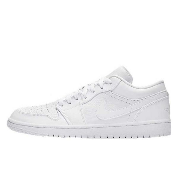 Nike Air Jordan 1 Low Tops Sko Herre Hvite