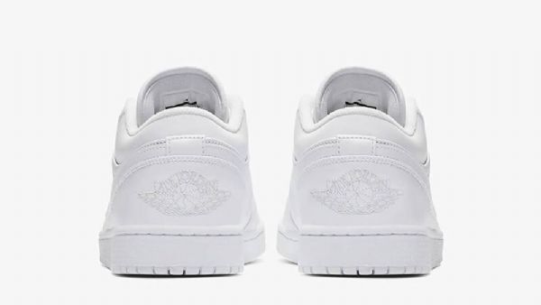 Nike Air Jordan 1 Low Tops Sko Herre Hvite