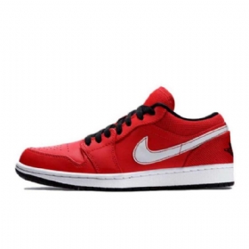 Nike Air Jordan 1 Low Tops Sko Herre Rød