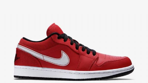 Nike Air Jordan 1 Low Tops Sko Herre Rød