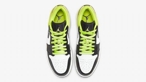 Nike Air Jordan 1 Low Tops Sko Herre Svarte