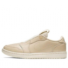 Nike Air Jordan 1 Low Tops Slip-on Retro Basketball Shoes Dame Khaki