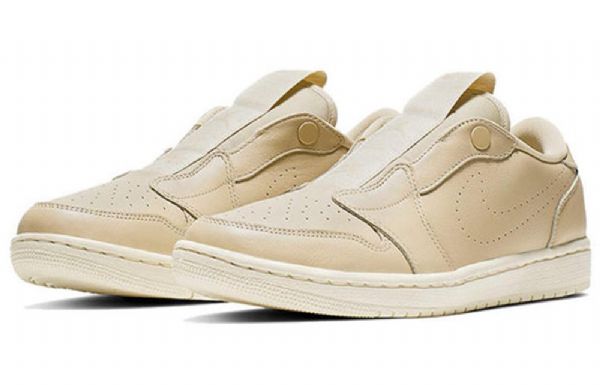 Nike Air Jordan 1 Low Tops Slip-on Retro Basketball Shoes Dame Khaki