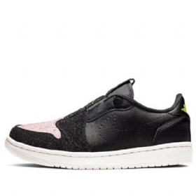 Nike Air Jordan 1 Low Tops Slip Retro Basketball Shoes Dame Rød