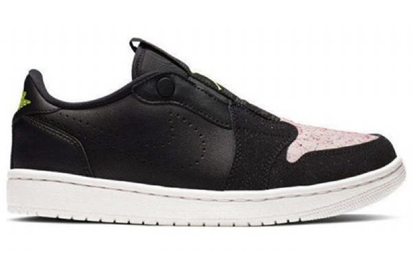 Nike Air Jordan 1 Low Tops Slip Retro Basketball Shoes Dame Rød
