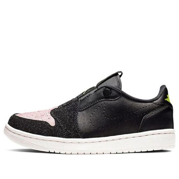 Nike Air Jordan 1 Low Tops Slip Retro Basketball Shoes Dame Rød