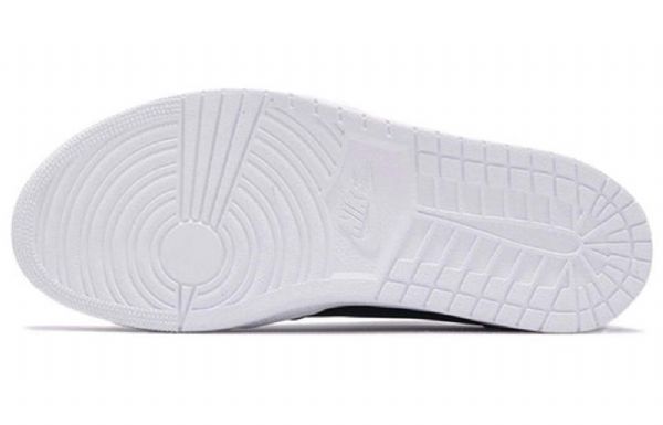 Nike Air Jordan 1 Low Tops Slip Retro Basketball Shoes Dame Svarte