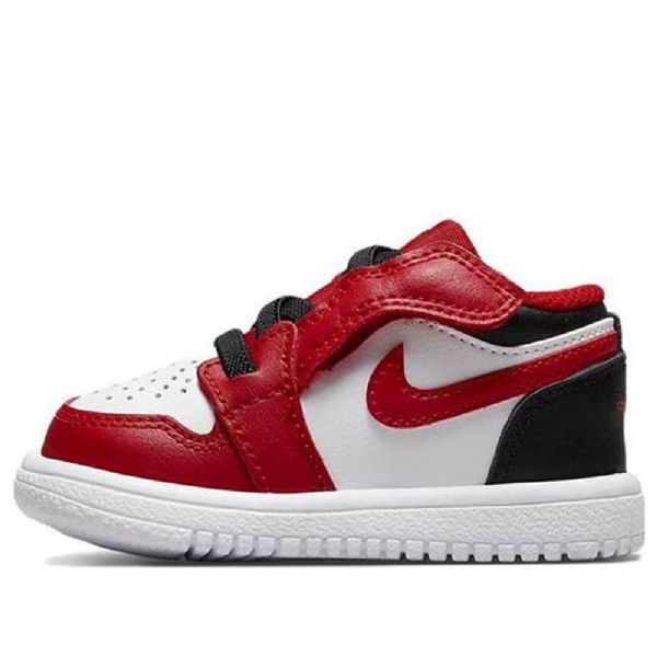 Nike Air Jordan 1 Low Tops Td Sko Barn Svarte