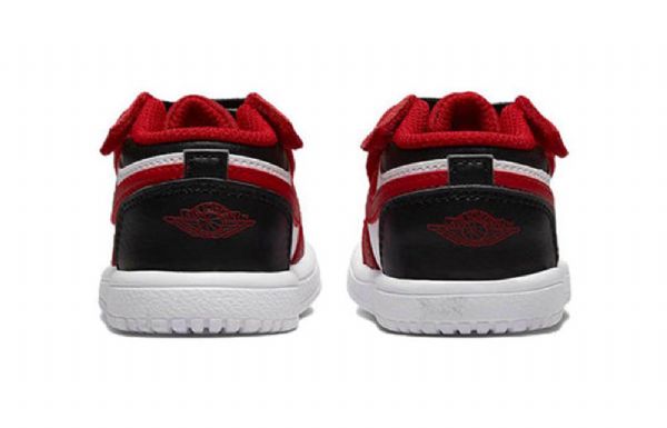 Nike Air Jordan 1 Low Tops Td Sko Barn Svarte
