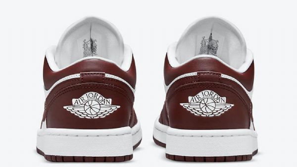 Nike Air Jordan 1 Low Tops Team Sko Dame Rød Hvite