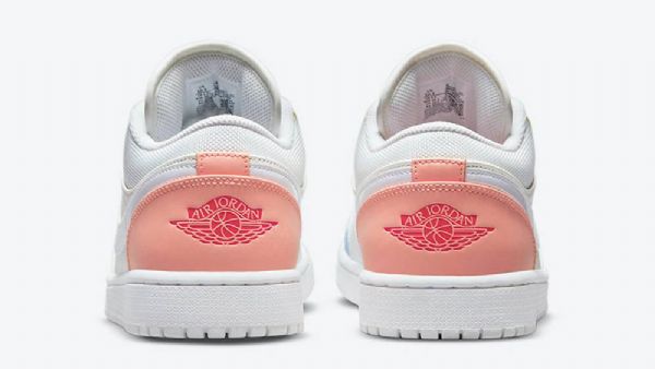 Nike Air Jordan 1 Low Tops To My First Coach Sko Dame Hvite