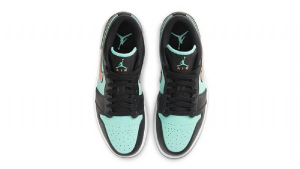 Nike Air Jordan 1 Low Tops Tropical Twist Sko Dame Svarte