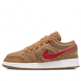 Nike Air Jordan 1 Low Tops Utility Gs Basketsko Herre Brune