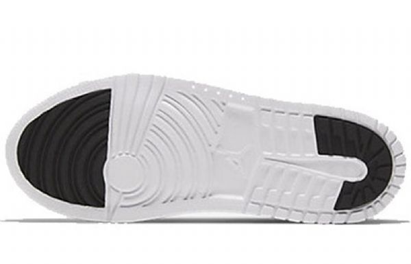 Nike Air Jordan 1 Mid Tops Alt (ps) Bp Joggesko Herre Svarte Oransje