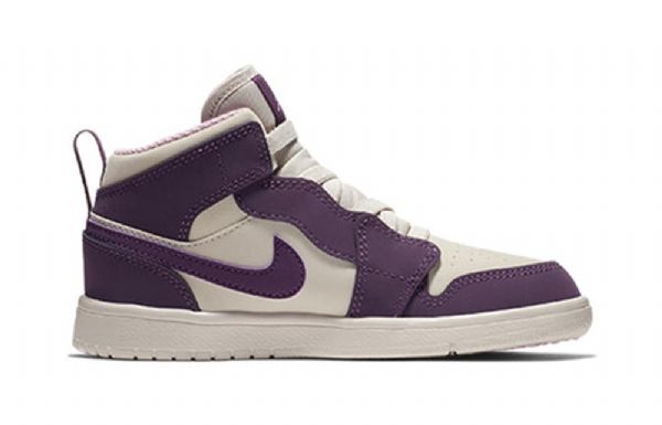 Nike Air Jordan 1 Mid Tops Alt Ps Retro Basketball Shoes Barn Lilla