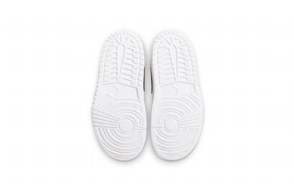 Nike Air Jordan 1 Mid Tops Alt Td Sko Barn Rød Svarte