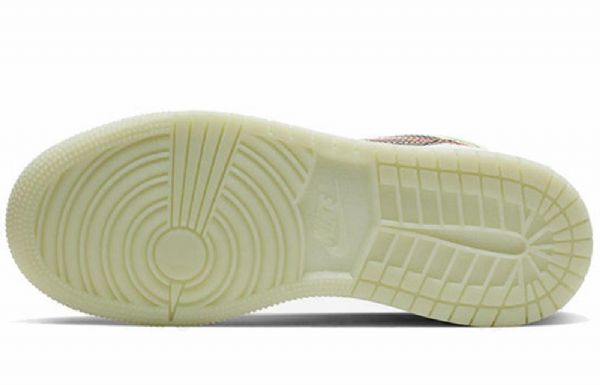 Nike Air Jordan 1 Mid Tops Basketsko Herre Svarte Grønn Rød