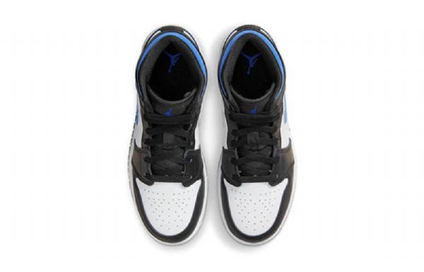 Nike Air Jordan 1 Mid Tops Gs Basketsko Herre Blå