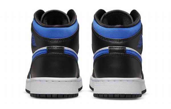Nike Air Jordan 1 Mid Tops Gs Basketsko Herre Blå