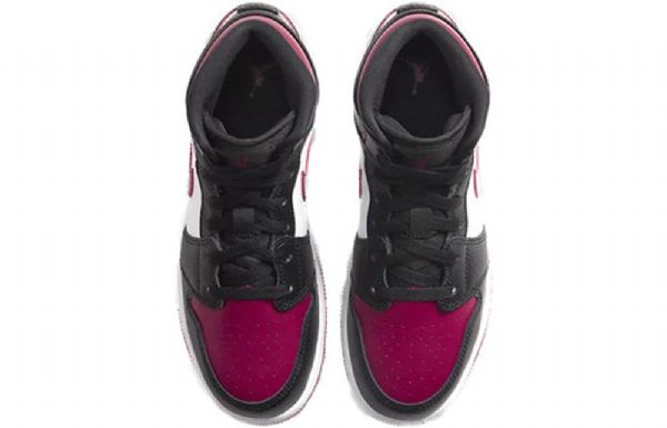 Nike Air Jordan 1 Mid Tops Gs Basketsko Herre Rød
