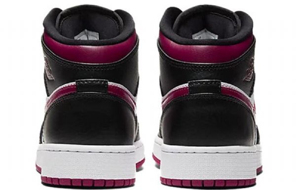 Nike Air Jordan 1 Mid Tops Gs Basketsko Herre Rød