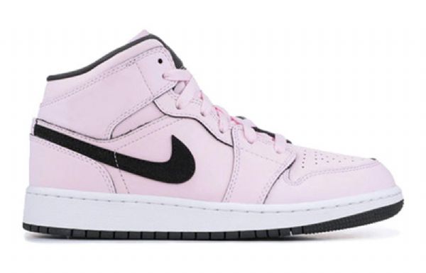 Nike Air Jordan 1 Mid Tops Gs Basketsko Herre Rosa