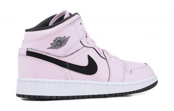 Nike Air Jordan 1 Mid Tops Gs Basketsko Herre Rosa