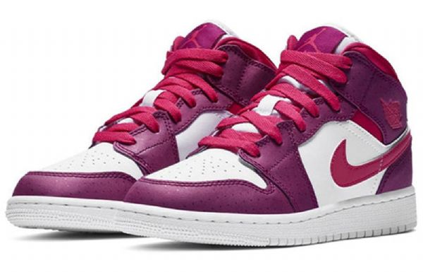 Nike Air Jordan 1 Mid Tops Gs Basketsko Herre Rosa