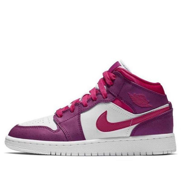 Nike Air Jordan 1 Mid Tops Gs Basketsko Herre Rosa