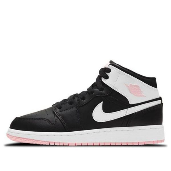 Nike Air Jordan 1 Mid Tops Gs Basketsko Herre Rosa Lilla