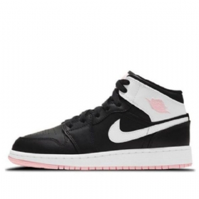 Nike Air Jordan 1 Mid Tops Gs Basketsko Herre Rosa Lilla