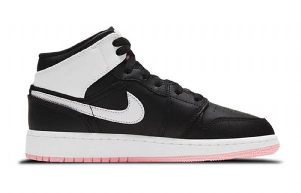 Nike Air Jordan 1 Mid Tops Gs Basketsko Herre Rosa Lilla
