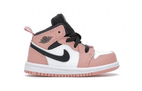 Nike Air Jordan 1 Mid Tops Gt Retro Basketball Shoes Barn Rosa