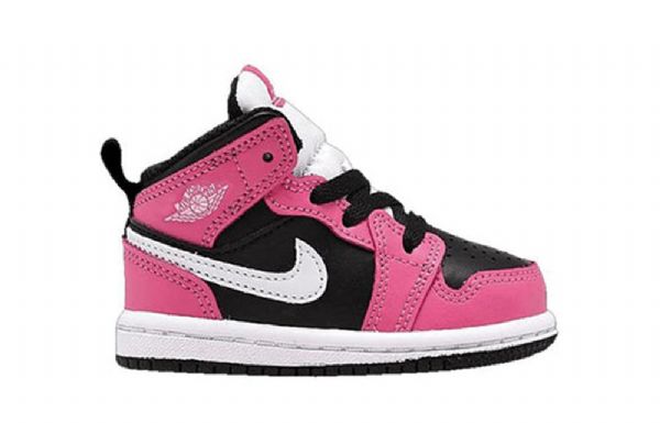 Nike Air Jordan 1 Mid Tops Gt Sko Barn Pinksicle