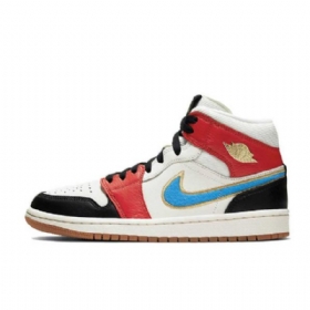Nike Air Jordan 1 Mid Tops Let(her)man Sko Herre Multicolor