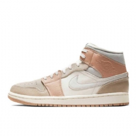 Nike Air Jordan 1 Mid Tops Milan Sko Herre Khaki