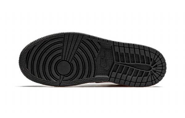 Nike Air Jordan 1 Mid Tops Ps Retro Basketball Shoes Herre Rød