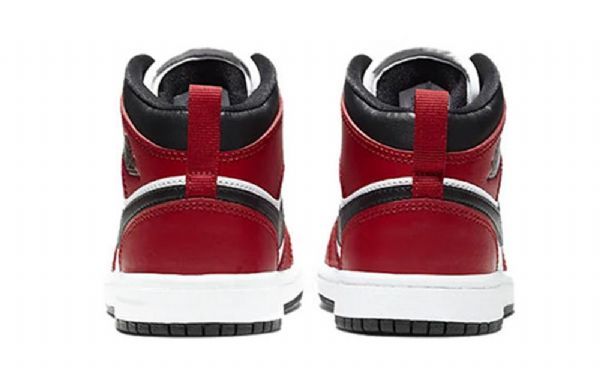 Nike Air Jordan 1 Mid Tops Ps Retro Basketball Shoes Herre Svarte